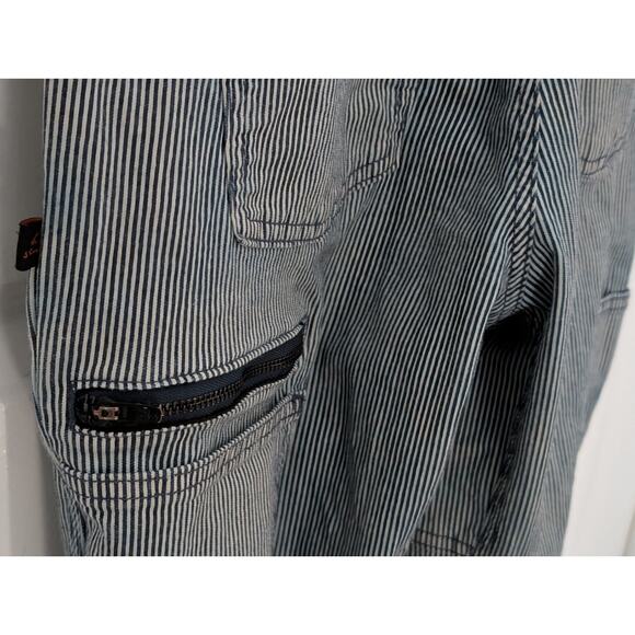 Dovetail Workwear Freshley Overalls Hickory Stripe 4/30 Vintage Finish Utility - Picture 5 of 12